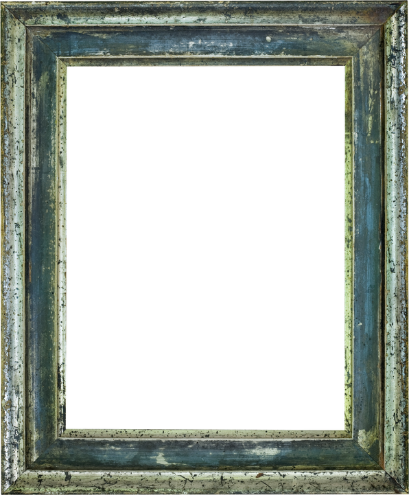 Rusty Picture Frame Cutout